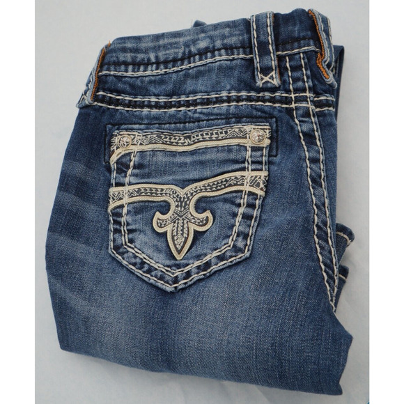 Rock Revival Womens Size 25x27 Phyllis Easy Skinny Jeans - Picture 6 of 10